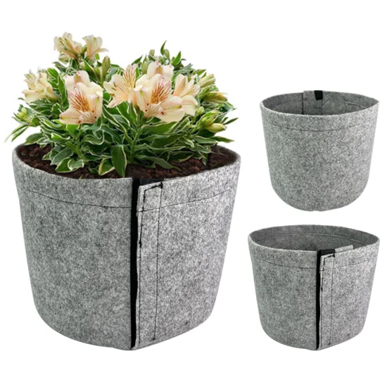 Nouveau modèle de pots de fleurs, sacs de culture de plantes fermes de style de vie