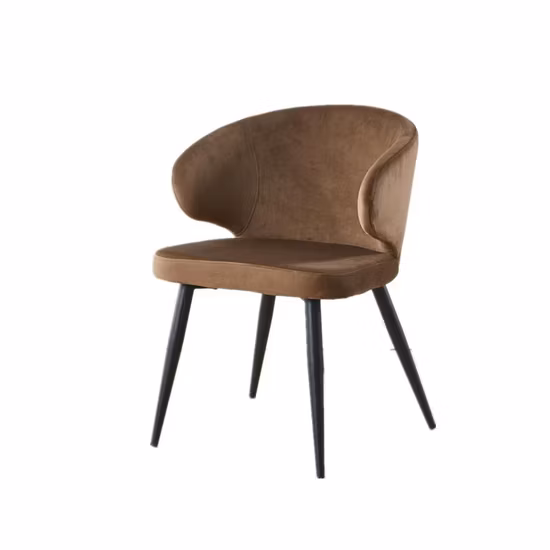 Table et chaise de chambre d'hôtel, chaise de salle à manger, chaise de Restaurant et de café, meubles de salle à manger en acier, chaise de salle à manger de Style moderne